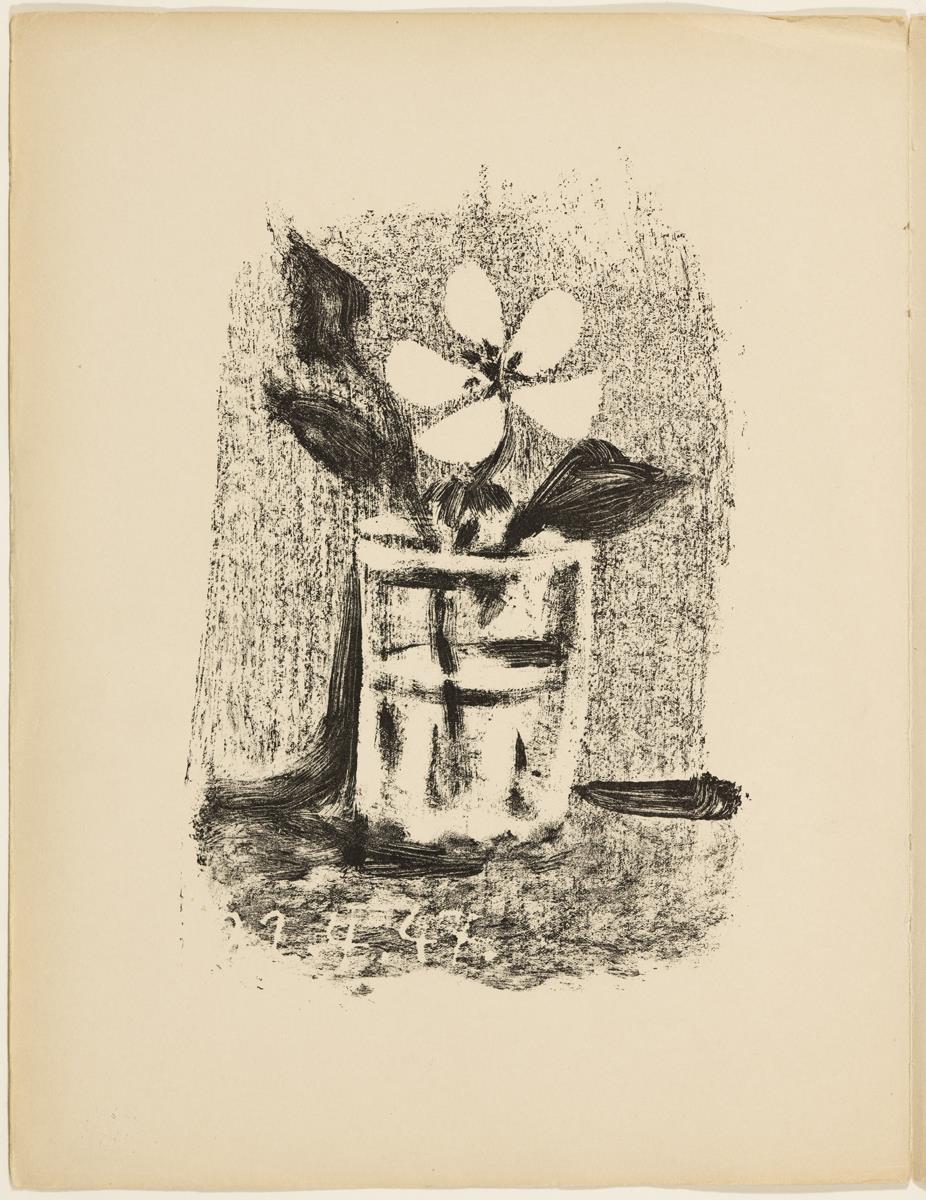 Flores en un vaso