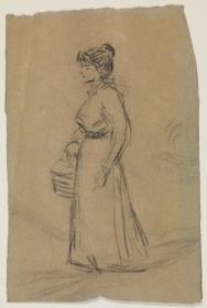 Woman with Basket