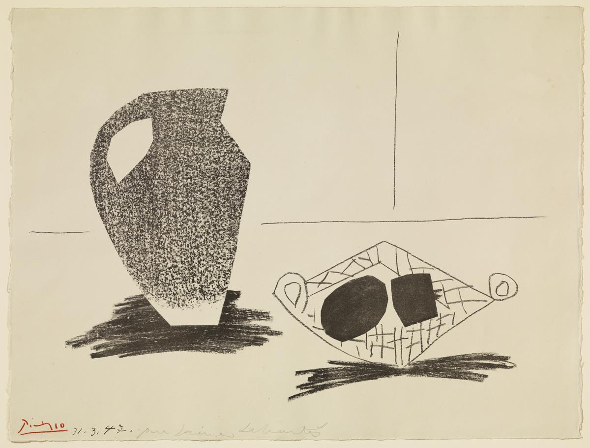 Still Life with Stoneware Jug