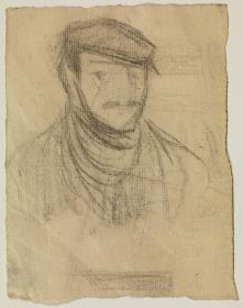 Bust of a Man in Cap