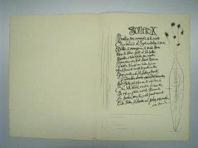 "Soneto X"