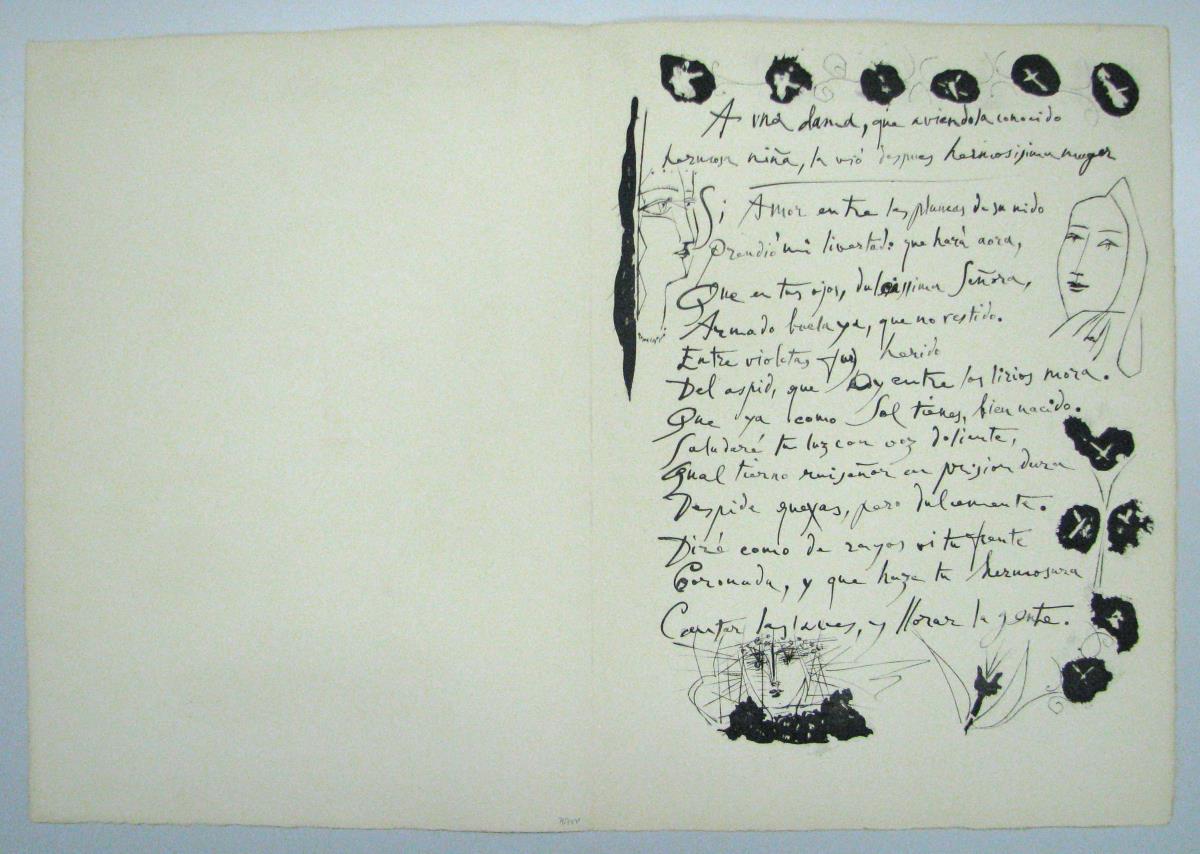 "A una dama, que aviendola conocido hermosa niña, la vió después hermosisima muger"