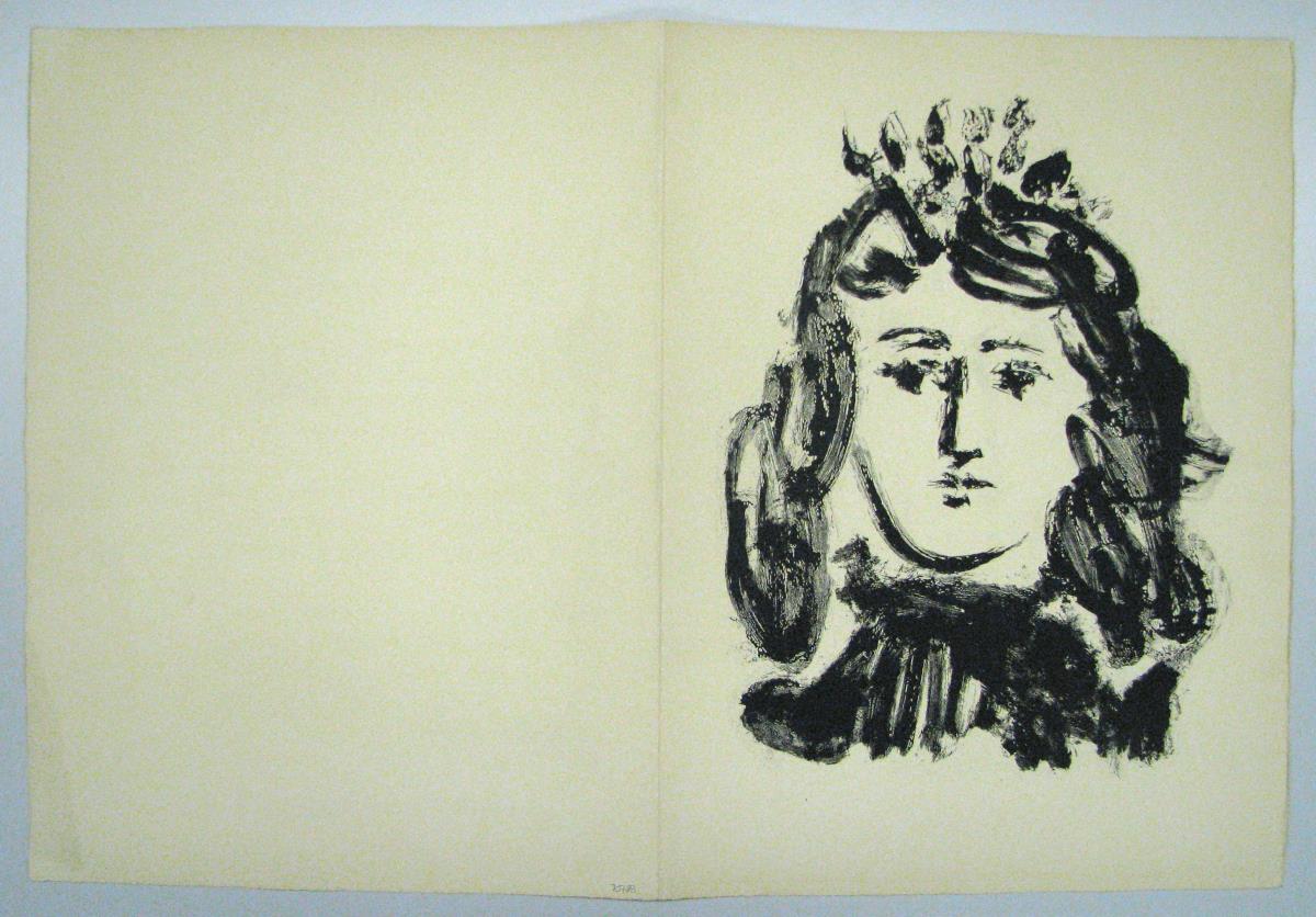 Mujer con diadema