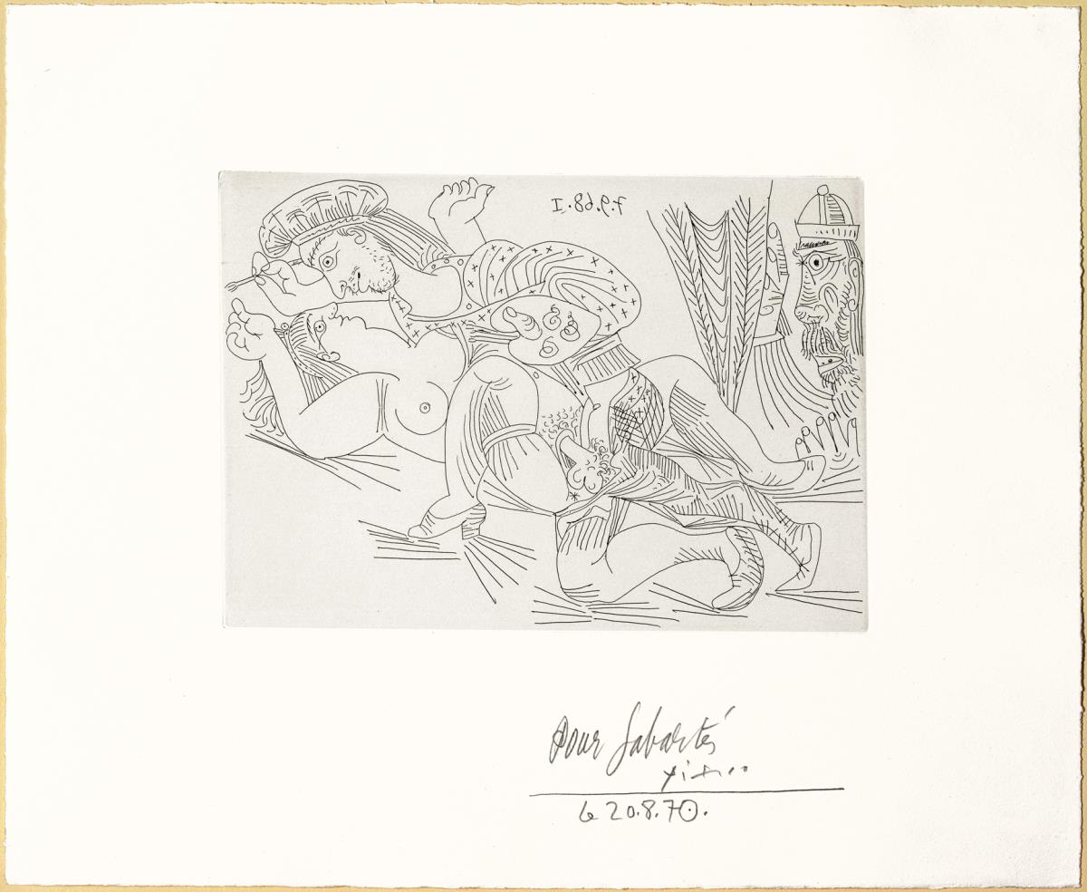 Rafael y la Fornarina. XX: el Papa se va