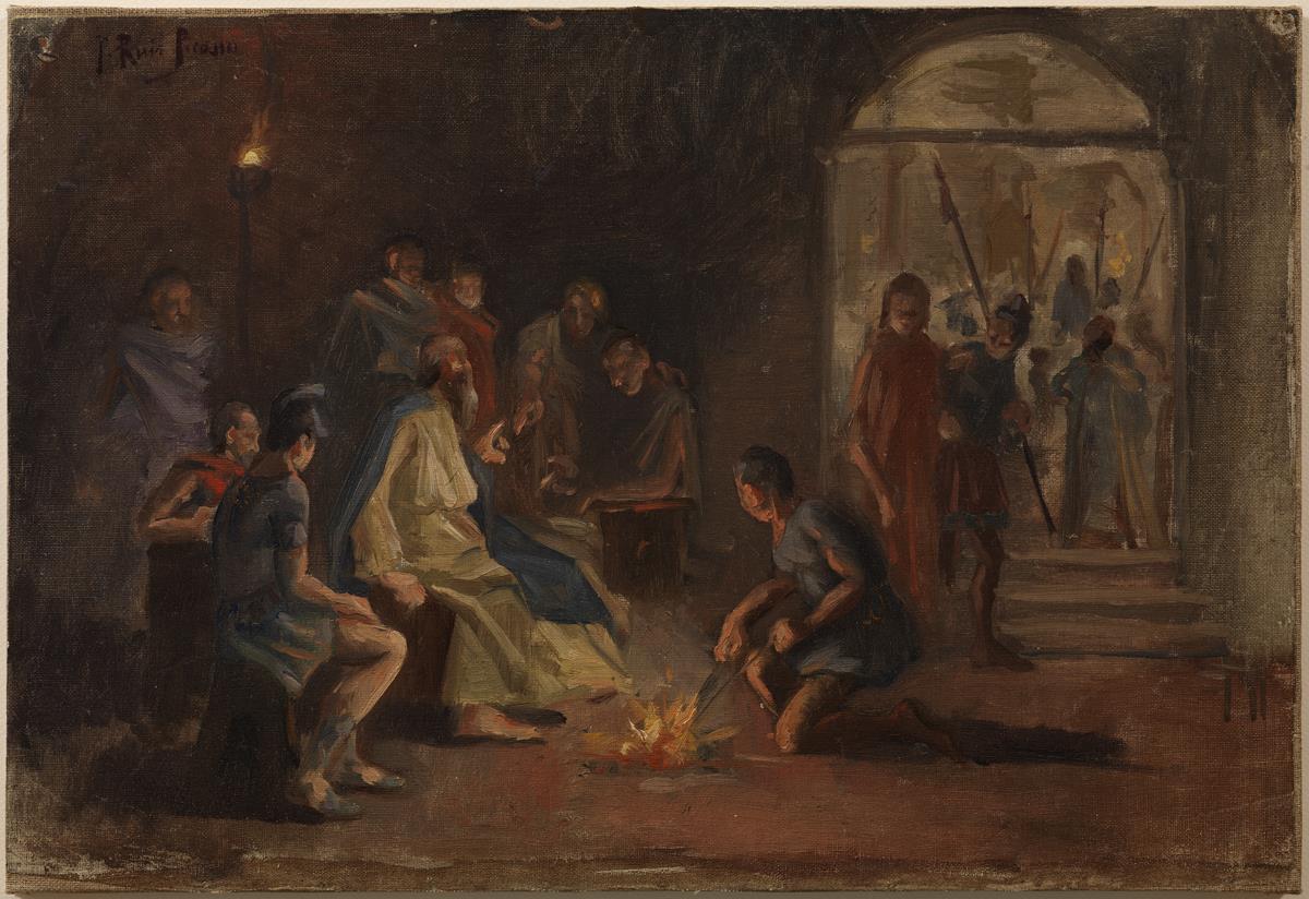 La primera negación de San Pedro