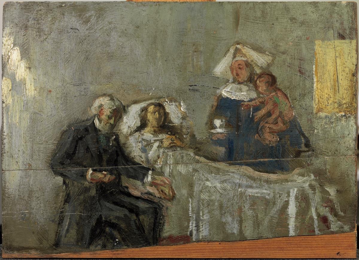 Study for "Science and Charity"