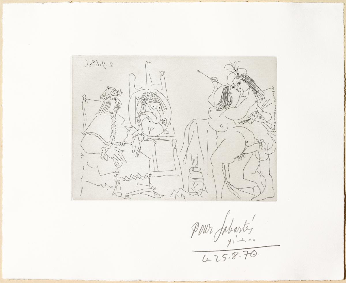 Rafael y la Fornarina. X: el Papa se ha hecho traer su sitial