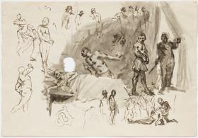 "La muerte de Viriato" y otros croquis