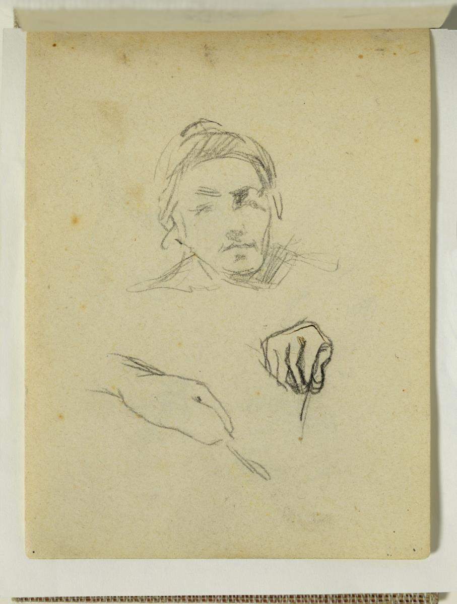 Mujer y estudio de manos