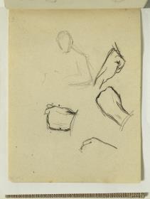 Study of Hands and a Man