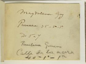 Anotaciones manuscritas