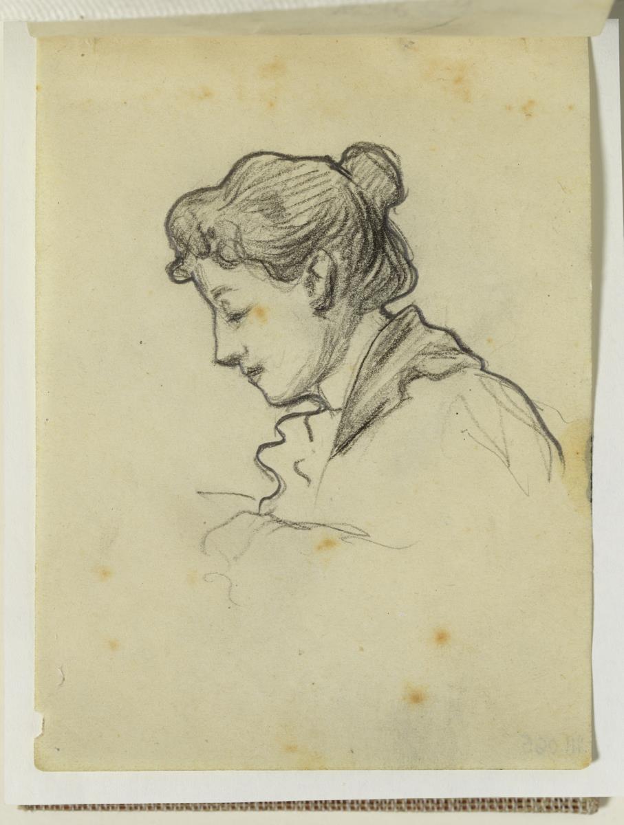 Mujer de perfil