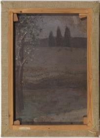 Paisaje con árbol