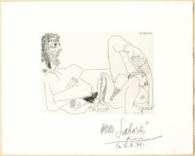 La siesta: pareja