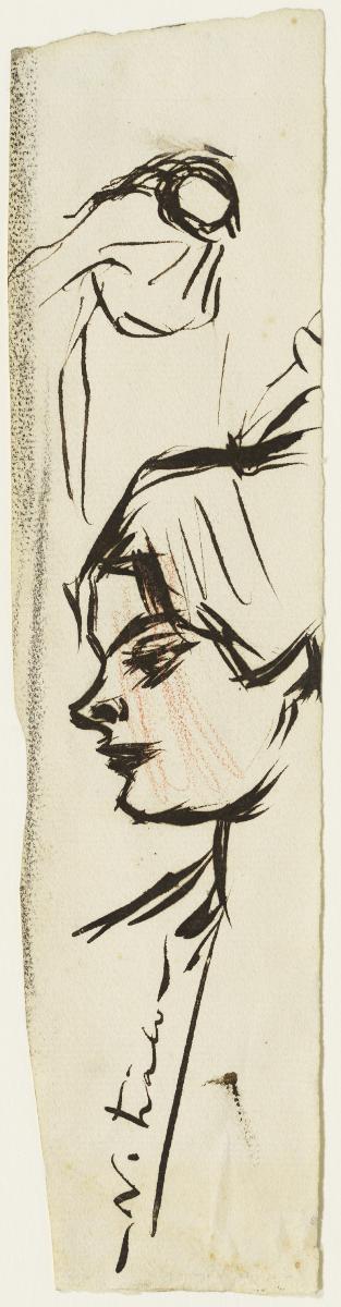 Estudi per a una il·lustració de la revista "Joventut"