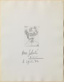 Bearded Man in a Hat Adorned with a Bell