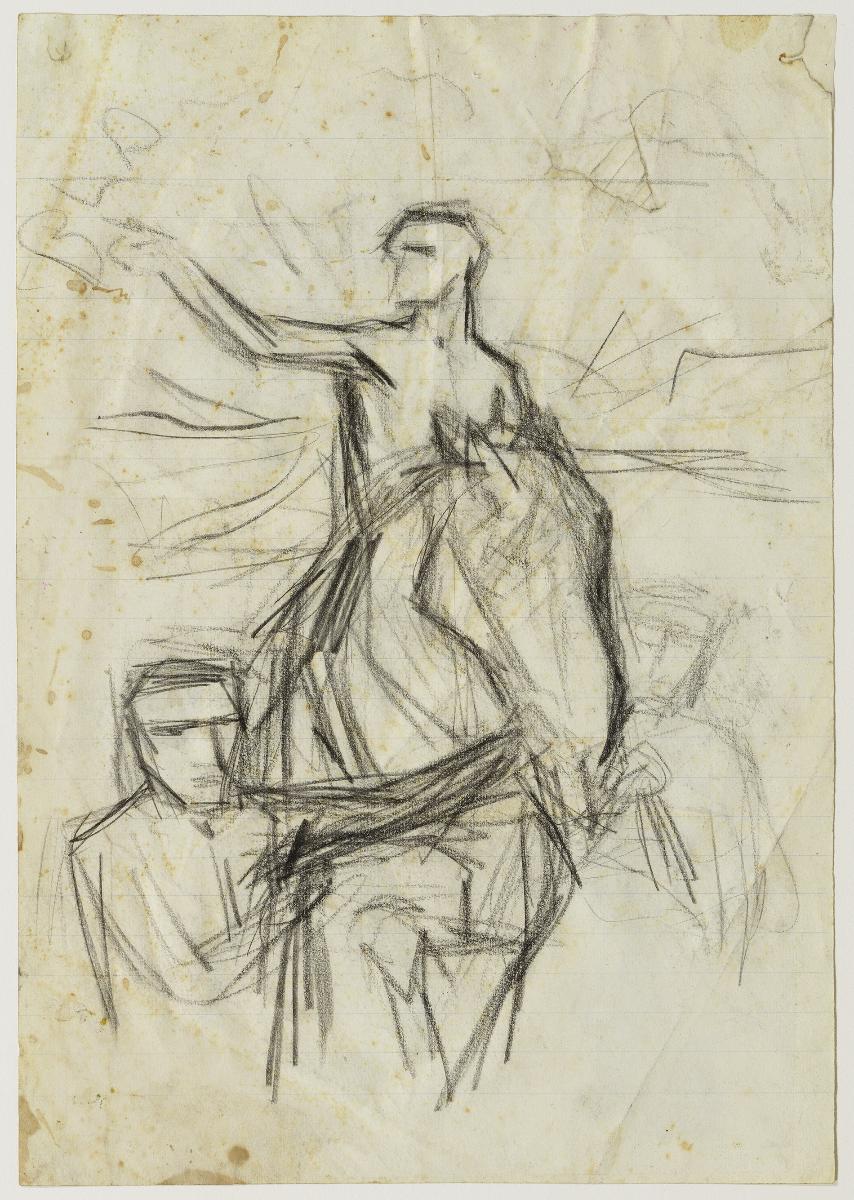 Estudi per a una il·lustració de la revista "ART"