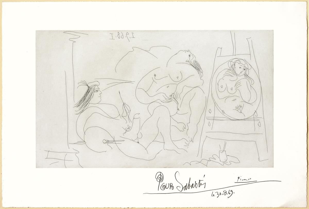 Rafael y la fornarina. VI: ¡por fin solos!