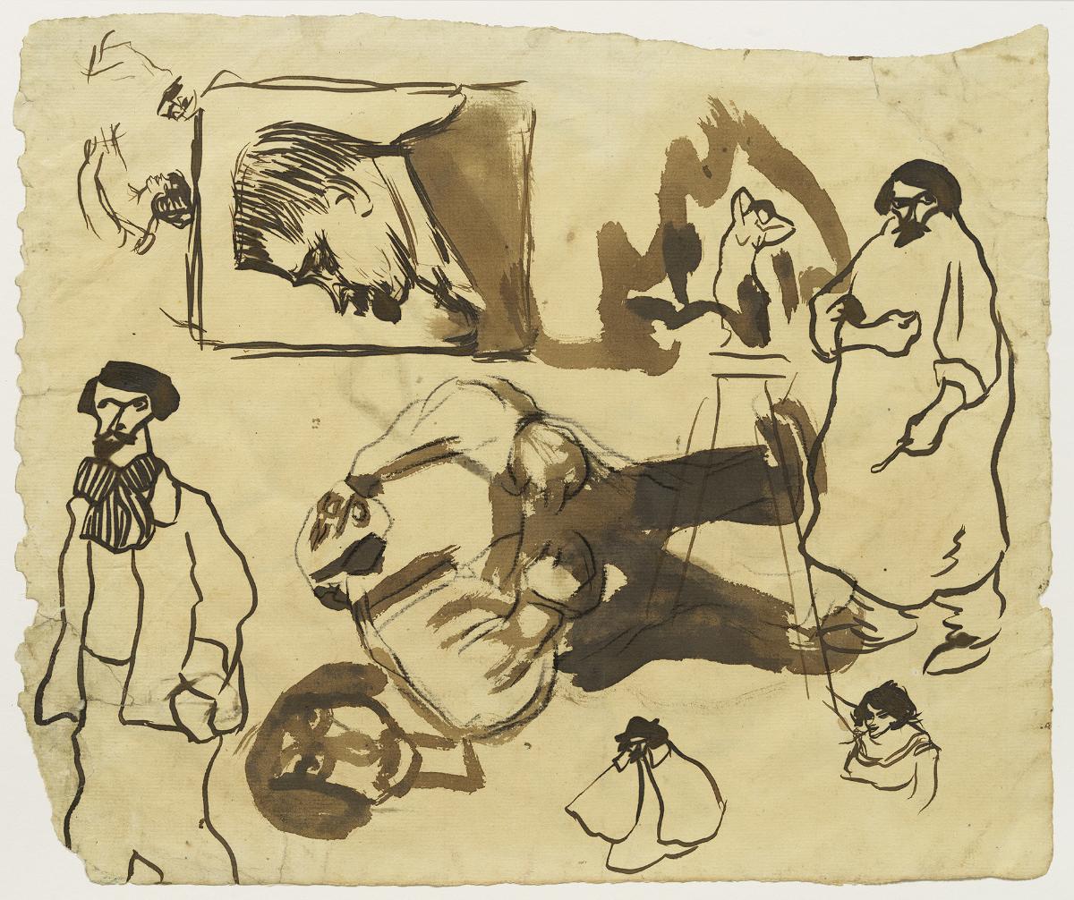 L'escultor i altres caricatures