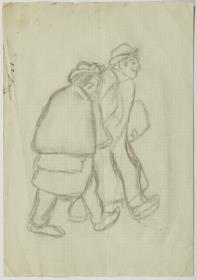 Hombres paseando