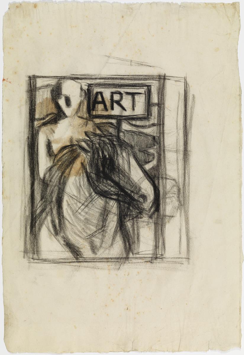 Estudio para una ilustración de la revista "ART"