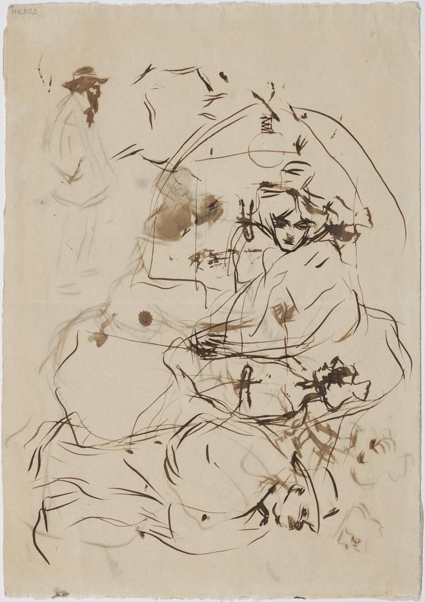 Study for the Menu for Quatre Gats