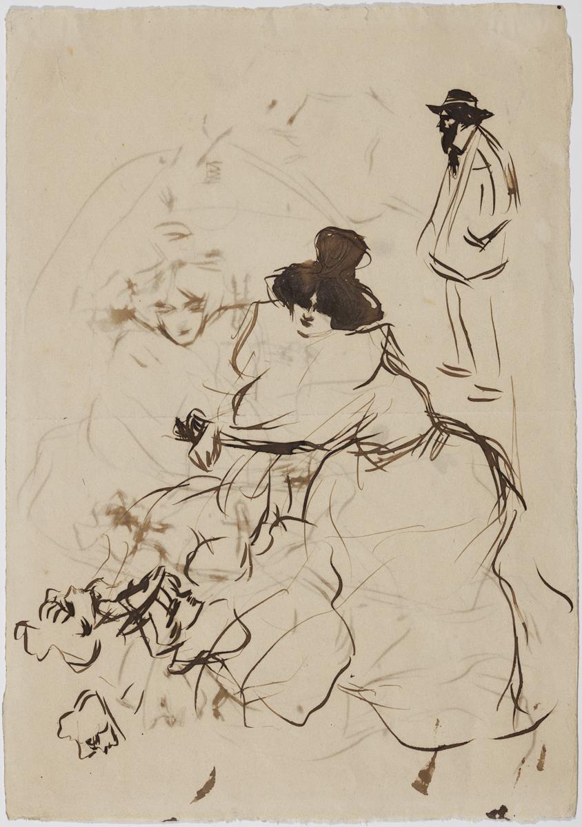 Study for the Menu for Quatre Gats