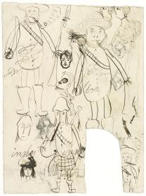 Caricatures of Boers, and Other Sketches