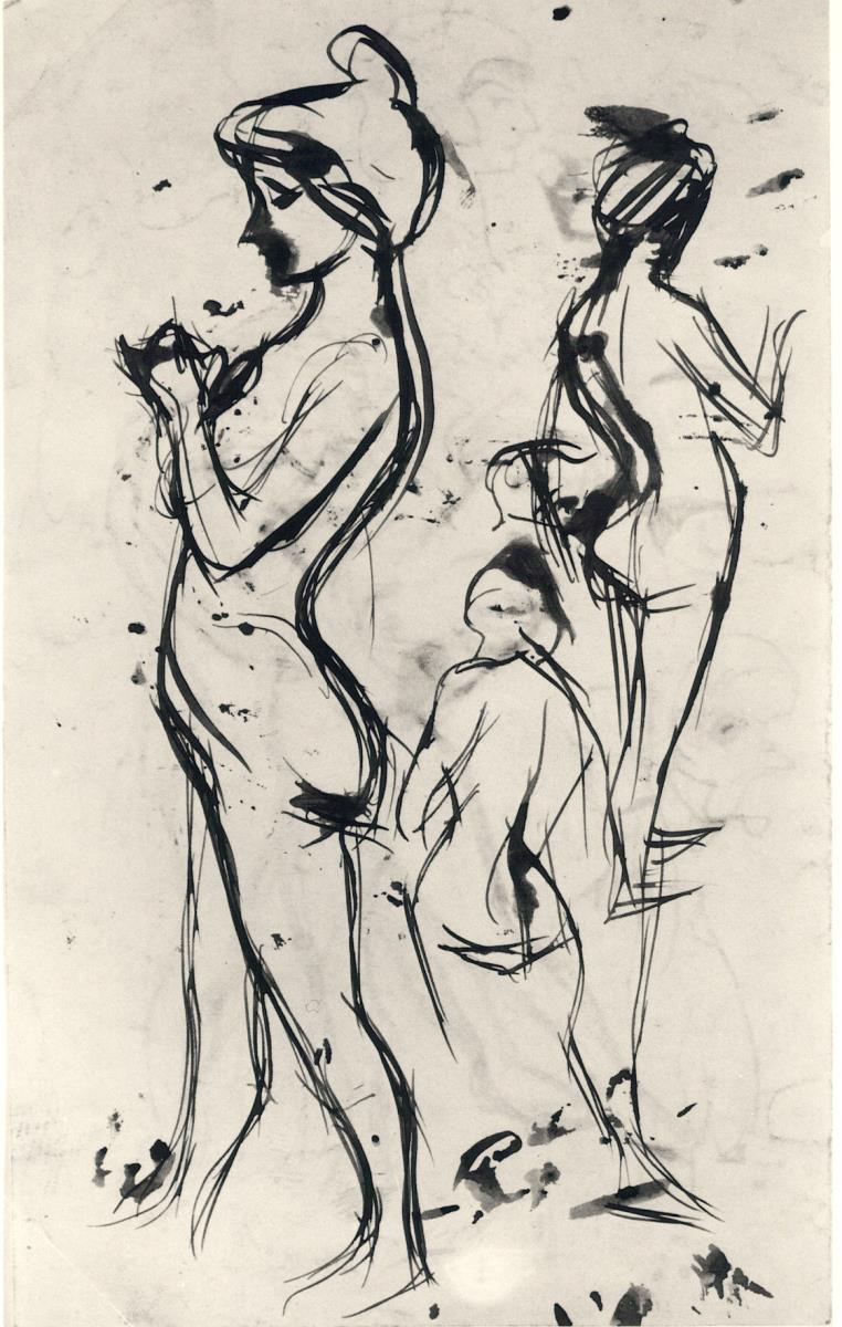 Estudio de desnudos femeninos | Museo Picasso Barcelona