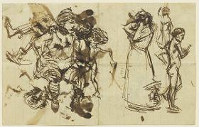 Escena erótica y otros croquis