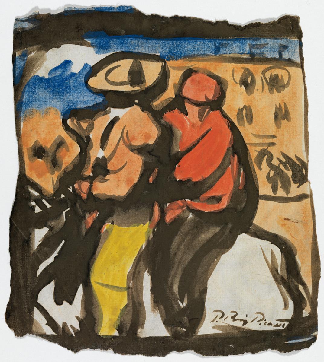 Picador amb "monosabio"