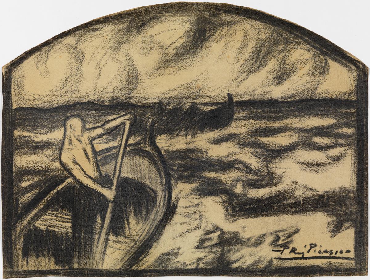 Drawing for the Illustration of the Poem "Ser o no ser"