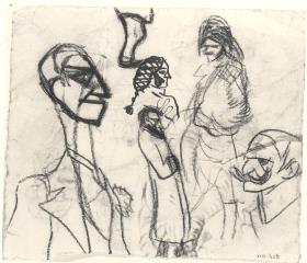 Toreros goyescos y caricaturas