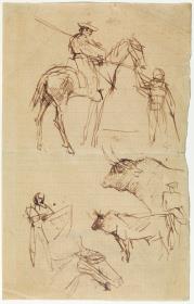 Croquis taurinos