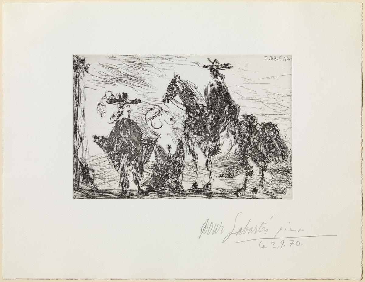 Gentilhombre, mujer vergonzosa y caballero alemán