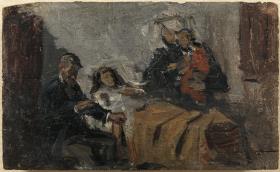 Estudio para "Ciencia y Caridad"