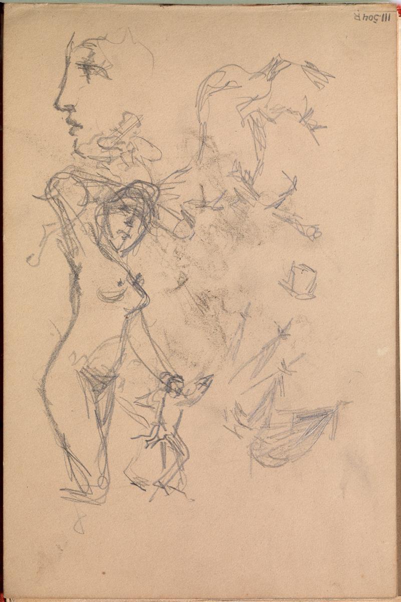 Dona nua i figures diverses