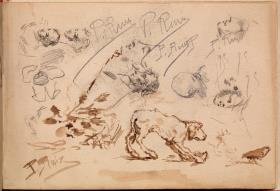 Dog, Bird and Heads