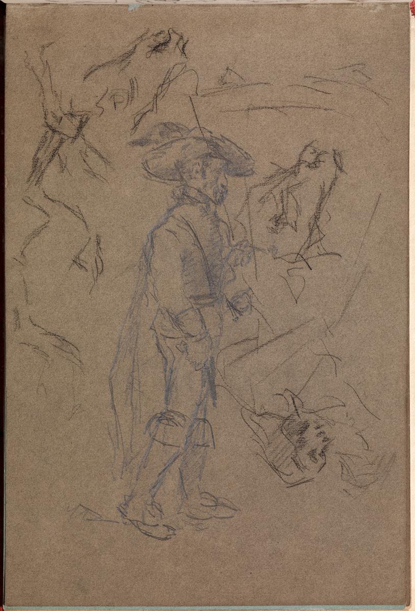 Soldat del segle d'or i altres croquis