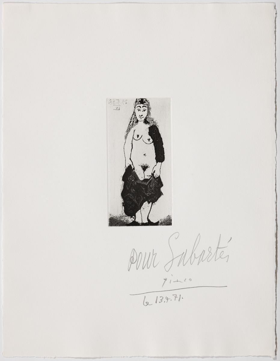 "Maja" in a Torn Dress