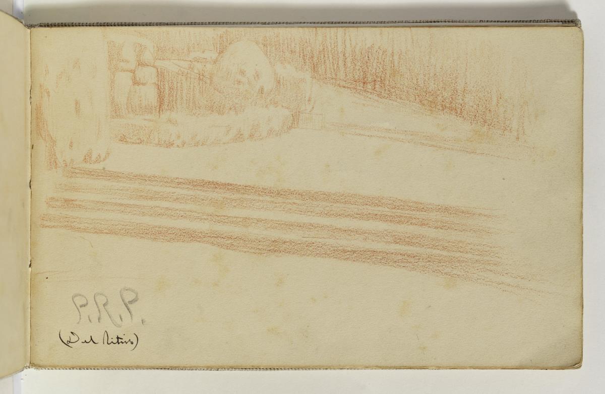 Escalinata y rampa en el parque del Retiro