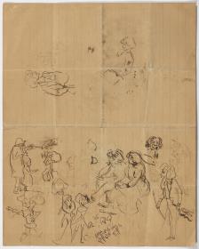 Croquis y caricaturas