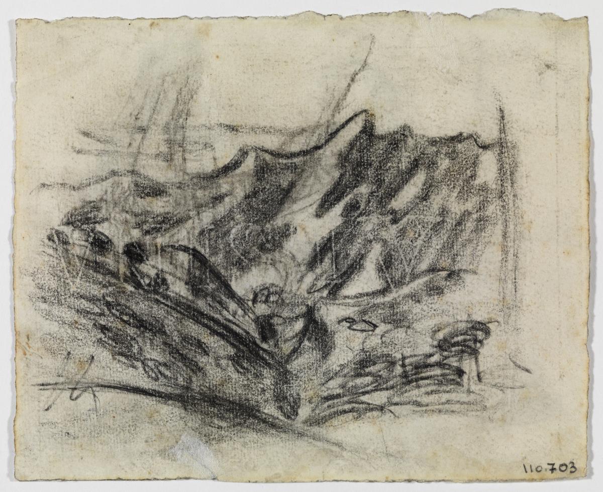 Valley between Mountains