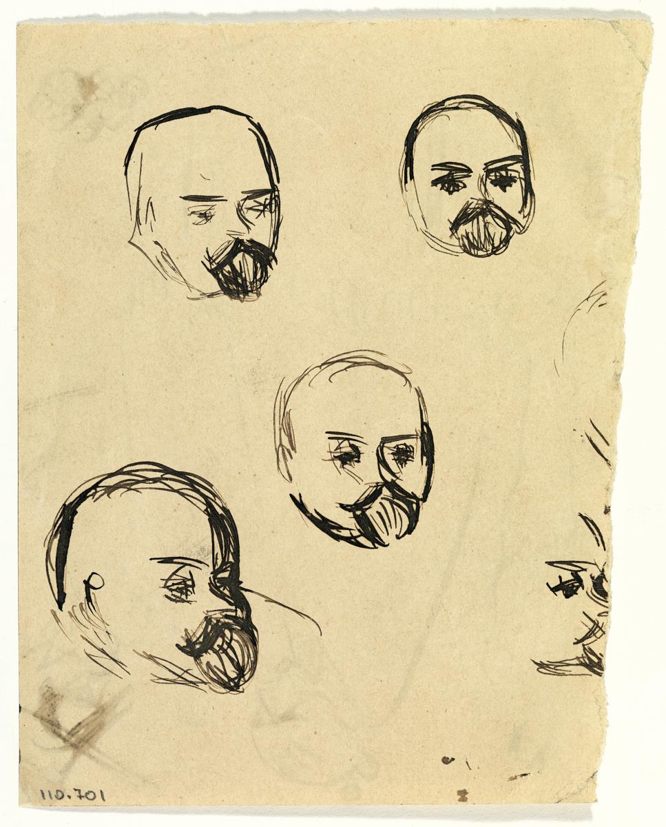 Sketches of Oriol Martí