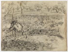 Pagès en un camp