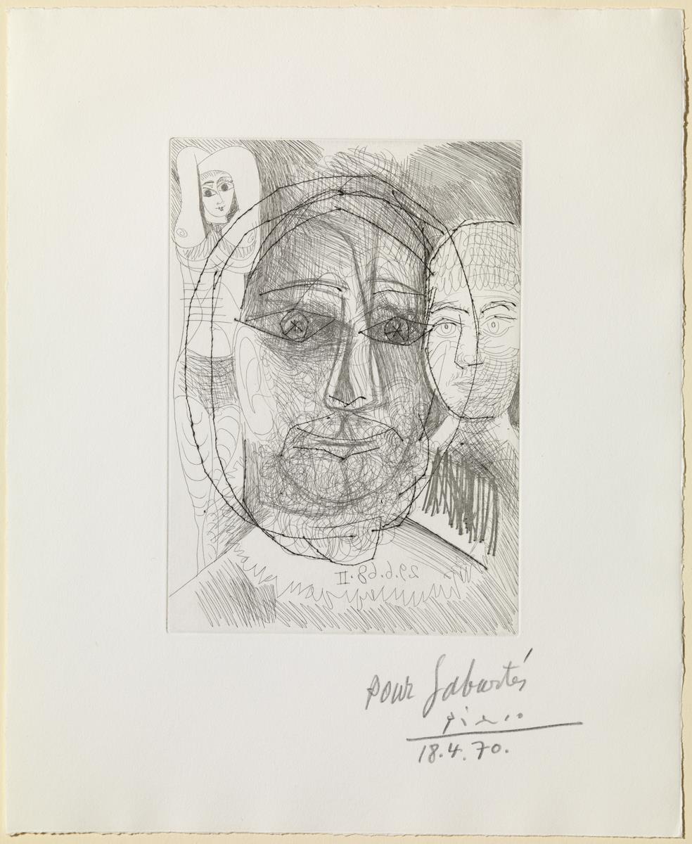 Hombre, mujer e infante. Estudio para el retrato de El Greco