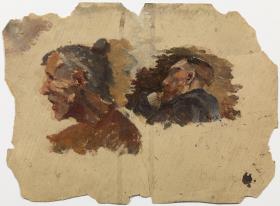 El padre del artista y vieja