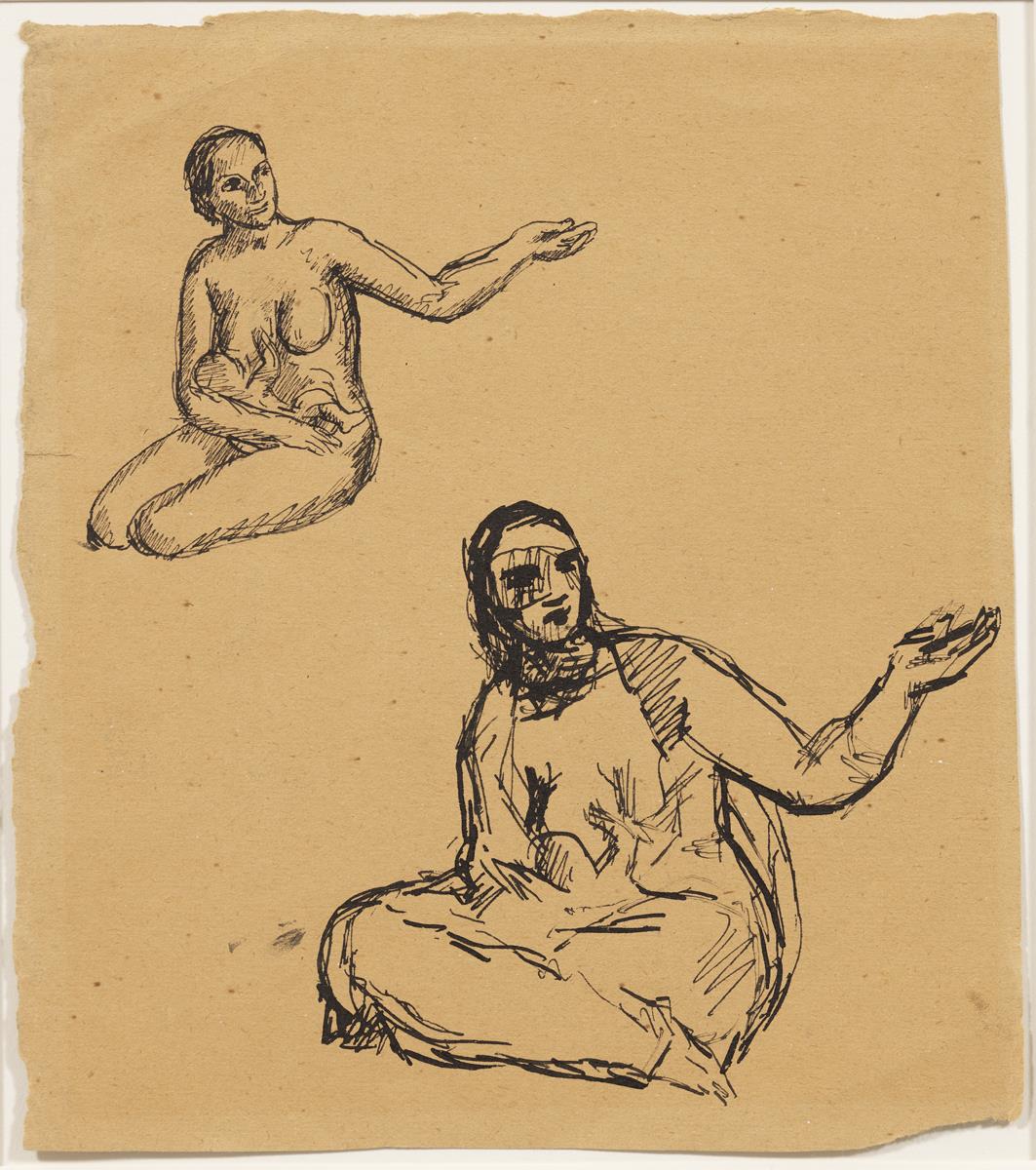 Studies of a Beggar Woman