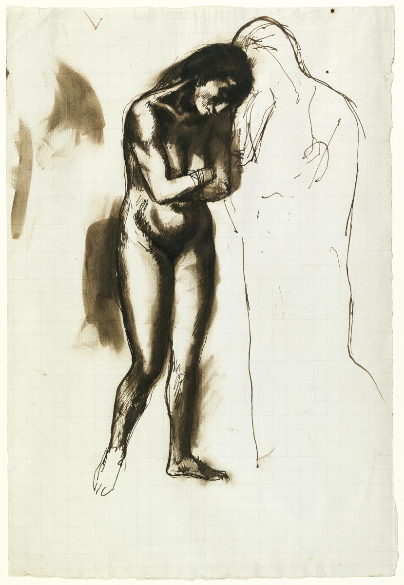 Estudio para "Dos hermanas"