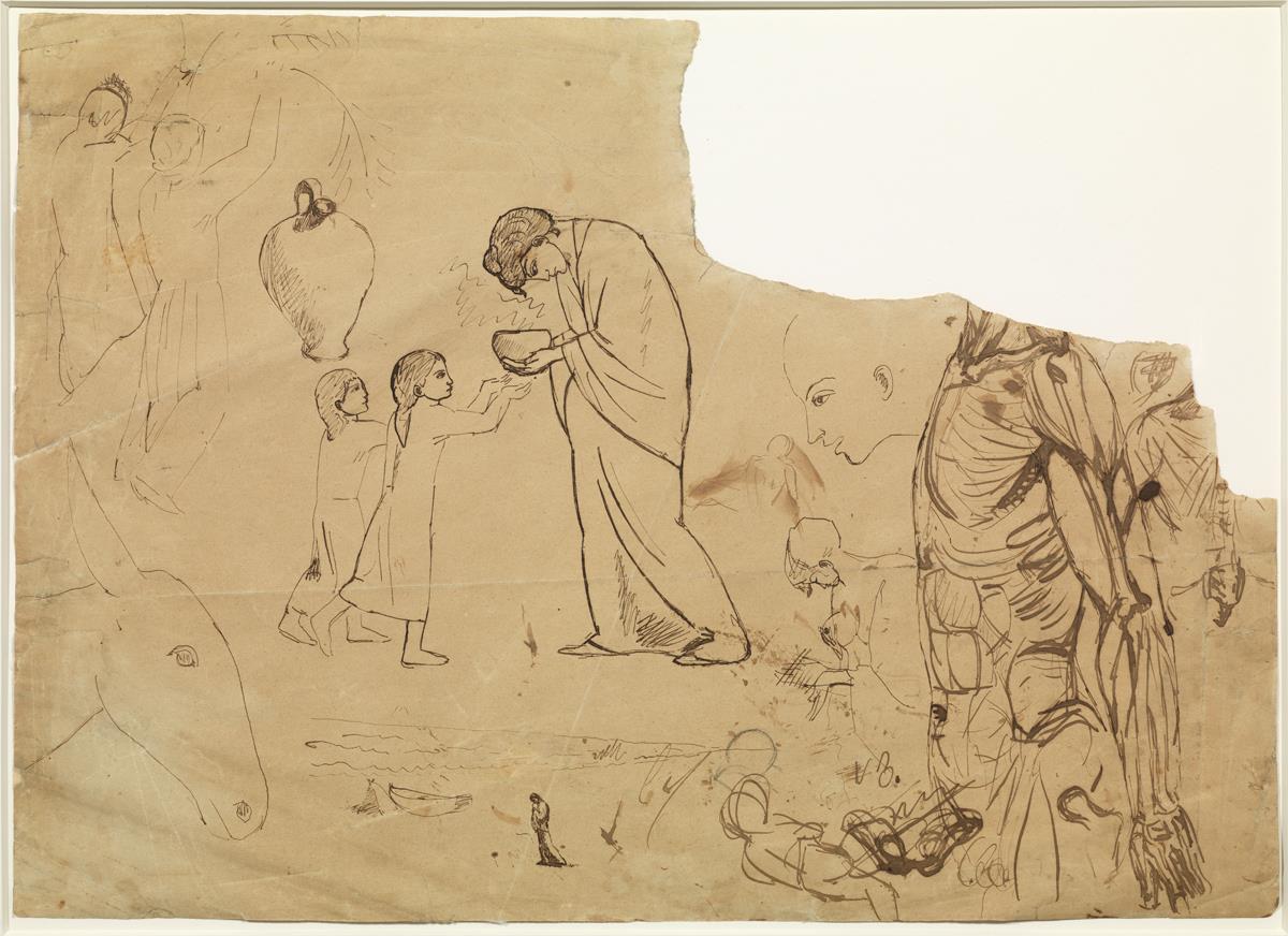 Estudio para "La sopa" y otros croquis